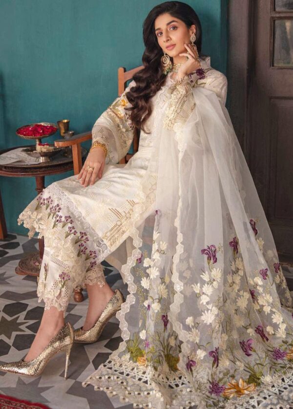 COTTON CHIKANKARI EMBROIDERED EID COLLECTION - Image 3