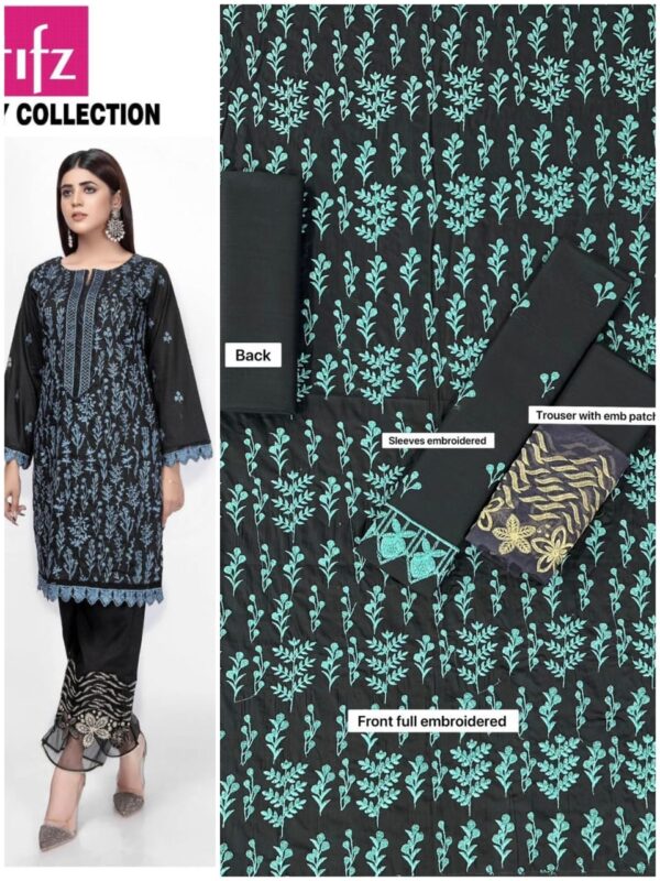 Embroidered lawn summer collection - Image 7