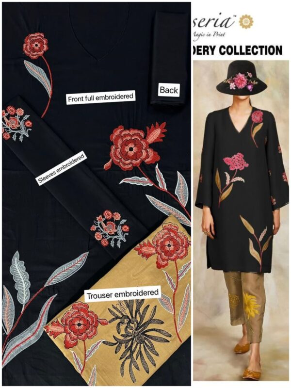 Embroidered lawn summer collection - Image 7