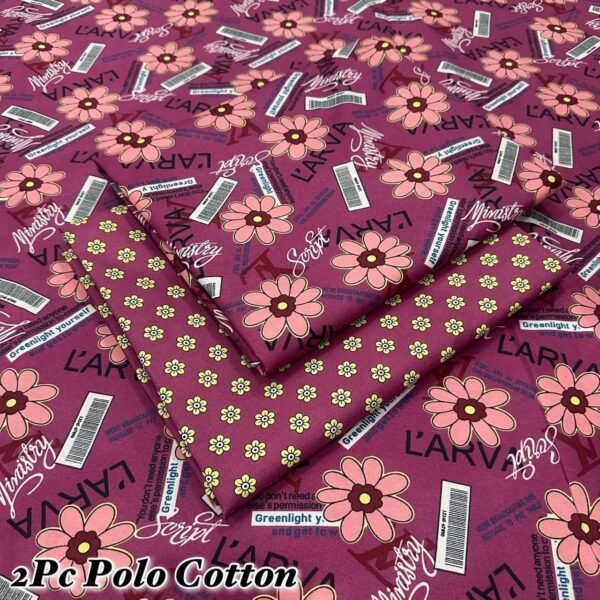 FLORAL PRINTS POLO COTTON LAWN - Image 7