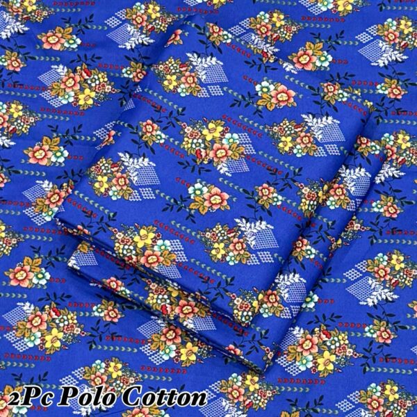 FLORAL PRINTS POLO COTTON LAWN