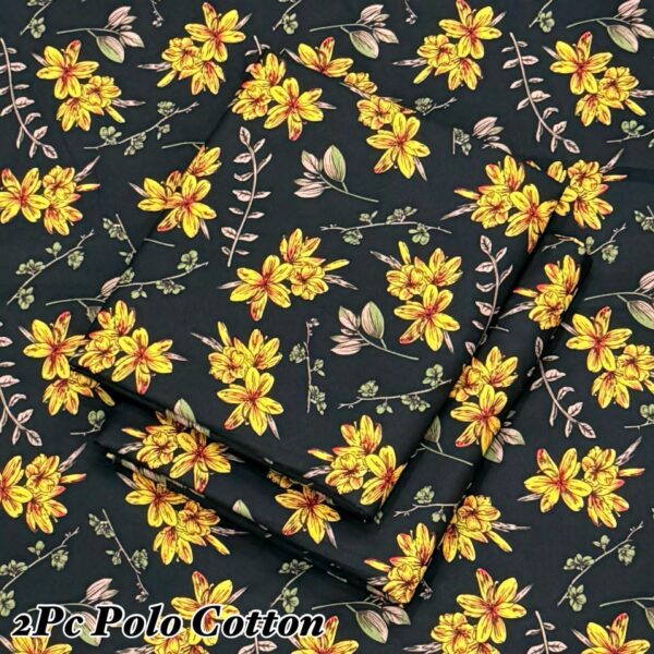 FLORAL PRINTS POLO COTTON LAWN - Image 2