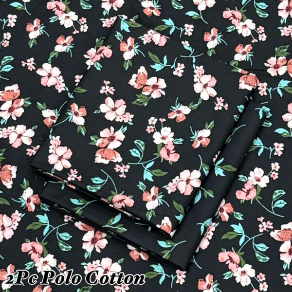 FLORAL PRINTS POLO COTTON LAWN - Image 3