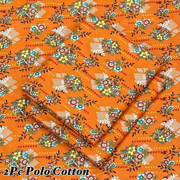 FLORAL PRINTS POLO COTTON LAWN - Image 4