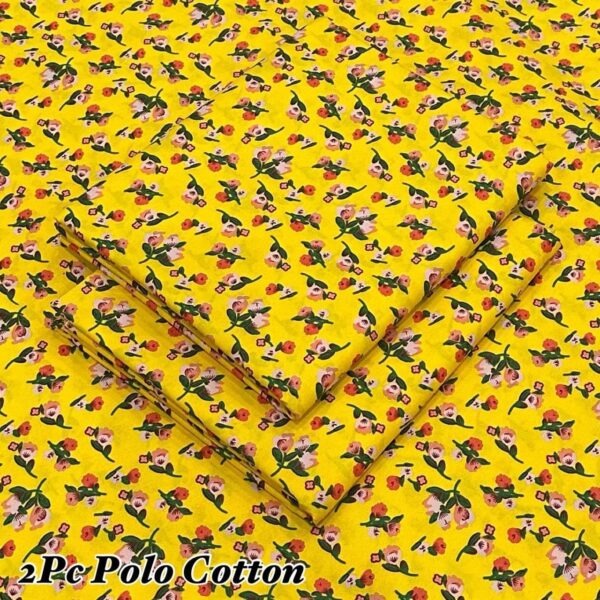 FLORAL PRINTS POLO COTTON LAWN - Image 7