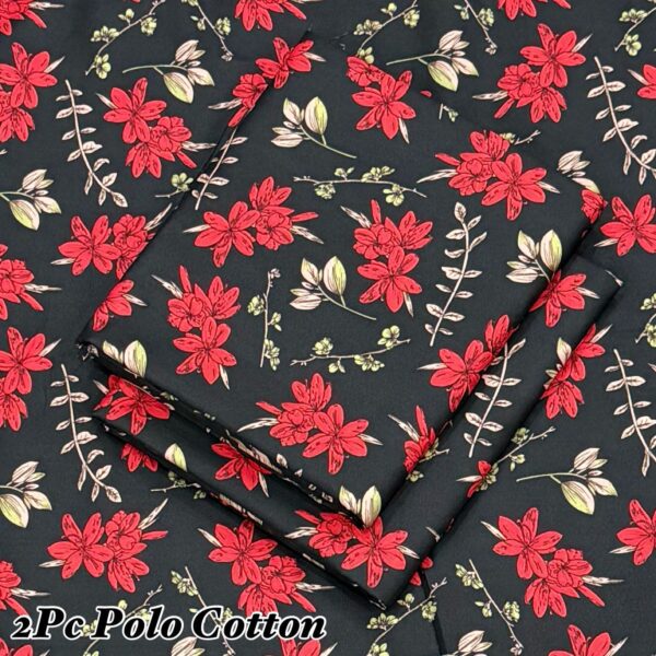 FLORAL PRINTS POLO COTTON LAWN - Image 10