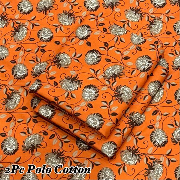 FLORAL PRINT POLO COTTON LAWN